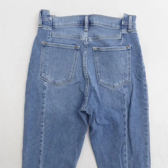 Abercrombie & Fitch Super Skinny Ankle High Rise Seam Jeans Women 27/4R Curve - Picture 5 of 12